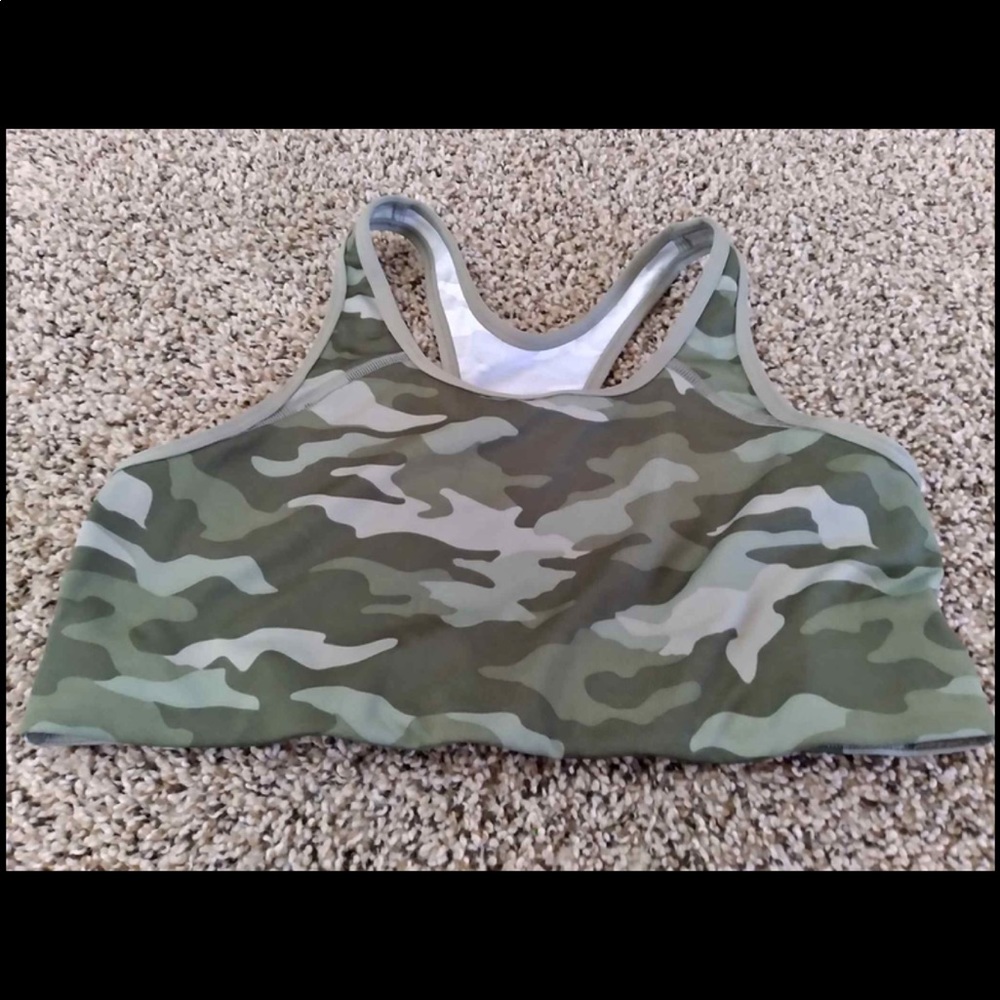 Pink Victoria secret sports bra size l